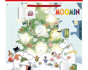 Moomin Traditional Advent Calendar - Christmas Comes to Moomin Valley