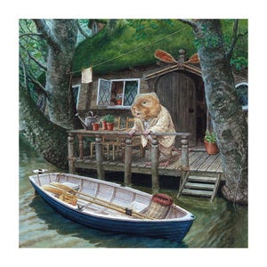 Du vent dans les saules - Ratty's House - Chris Dunn - Carte toutes occasions vierge