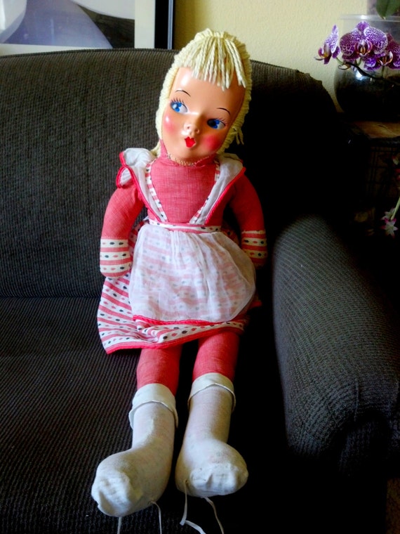 vintage life size doll