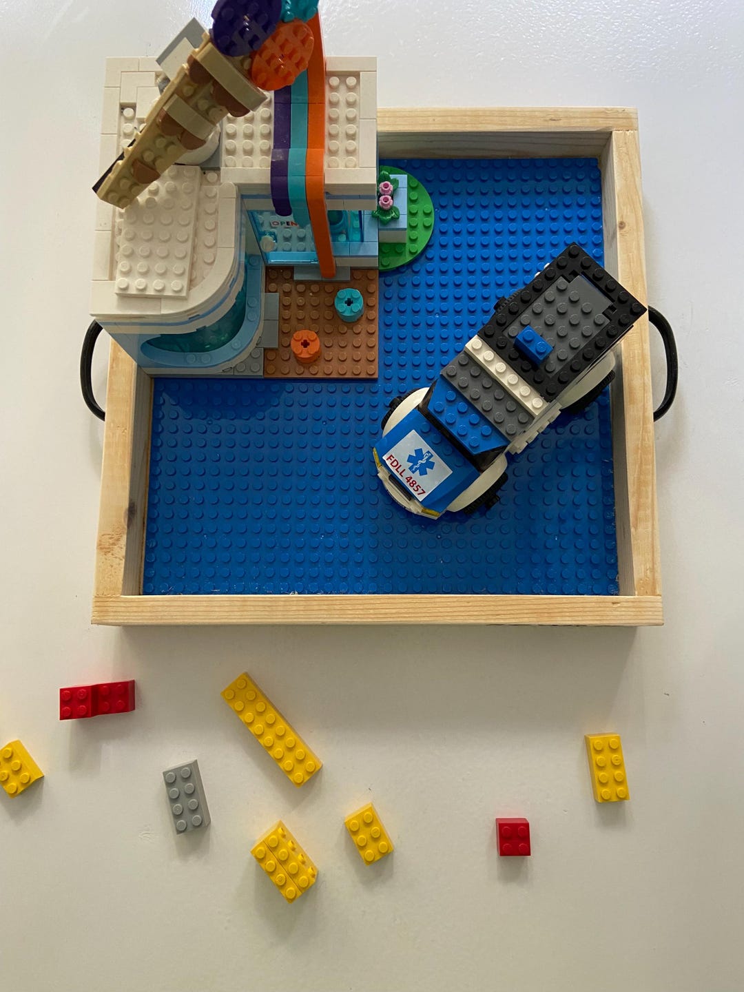 Personalized Building Block Tray: Christmas Gift for Kids | Birthday ...