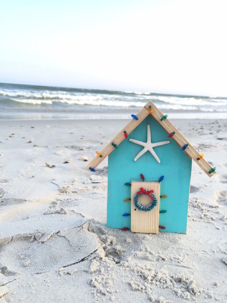 Coastal Christmas Decor Christmas Beach House Christmas at Etsy