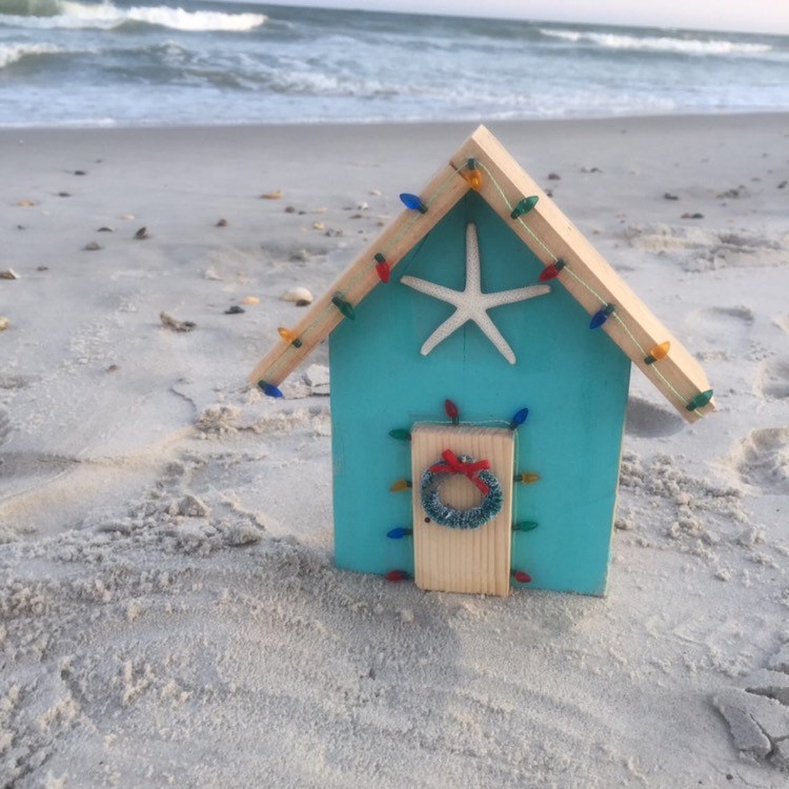 Coastal Christmas Decor Christmas Beach House Christmas at Etsy