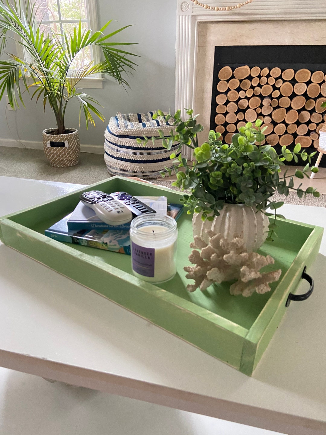 Coffee Table Tray | Ottoman Tray | Coffee Tray | Serving Tray | Coffee ...