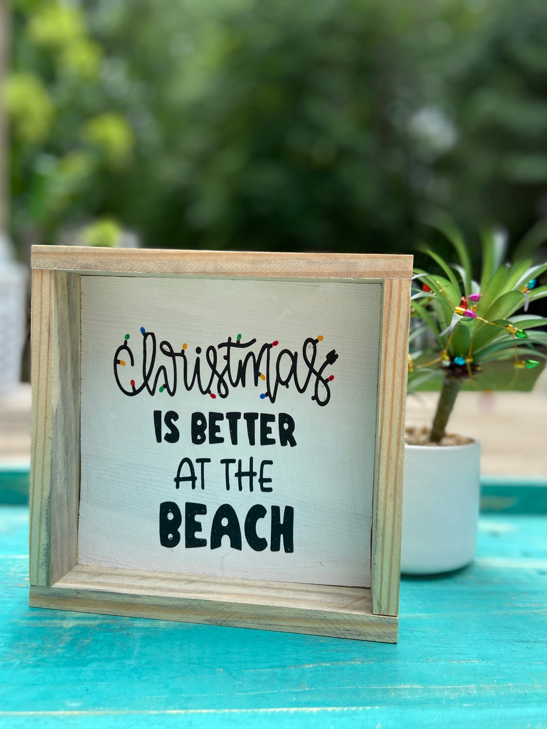 Coastal Christmas Decor Christmas Beach Decor Coastal Etsy