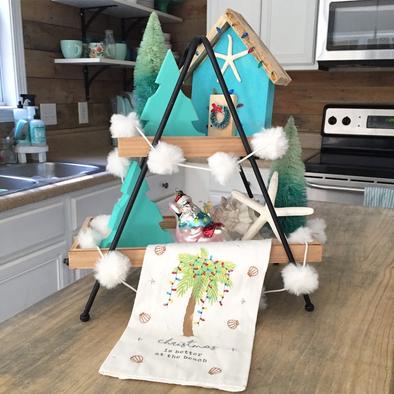 Coastal Christmas Decor Christmas Beach House Christmas at Etsy