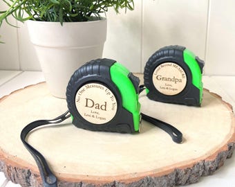 Fathers Day Gift, Gifts for men, Personalized Tape Measure , Groomsmen gifts , Personal gifts for Dad, Father of the Bride Gift, Mens gift