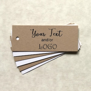 Etiquetas retangulares pequenas - etiquetas personalizadas/personalizadas 1" x 2,5", texto/logotipo personalizado, etiquetas de produtos, presentes, casamentos, etiquetas de joias, etiqueta retangular