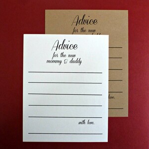 50 cartes baby shower jeux de cartes personnalisées cartes personnalisées cartes conseils pour bébé nouvelle maman nouvelle maman idées de baby shower