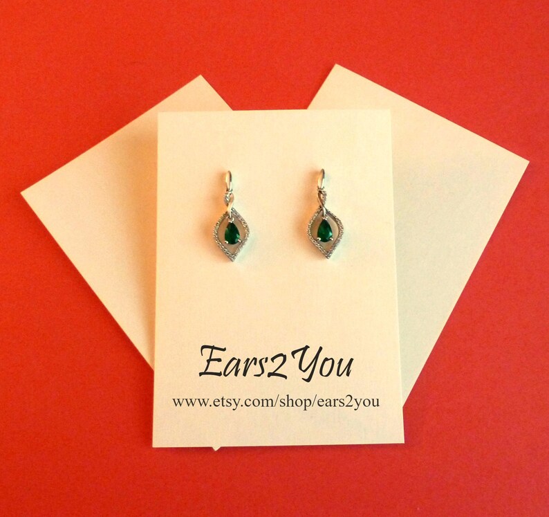 Ivory Earring Cards (250) - personalized jewelry display cards 2 Ivory Earring Cards (250) - personalized jewelry display cards 2