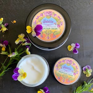 Violet Magnesium Lavender Lotion, Vegan Recipe, Wild Foraged, Magnesium Oil, Magnesium Chloride, Natural Magnesium Lotion