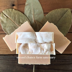 Traditional Tallow Goat Milk Soap Made with Goat Milk Palm Oil Free 1800 Historic Recipe Gentle Sensitive Skin Safe