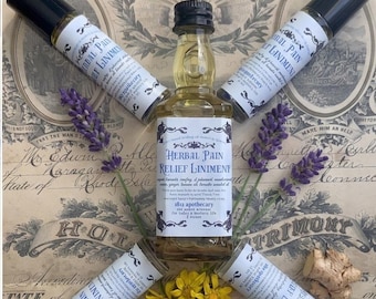 Mezcla terapéutica de aceites esenciales en roll-on para la artritis y los espasmos musculares. Remedio homeopático totalmente natural.