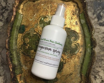 Magnesium Oil, Magnesium Spray, High Concentration, Vegan Friendly, Essential Minerals