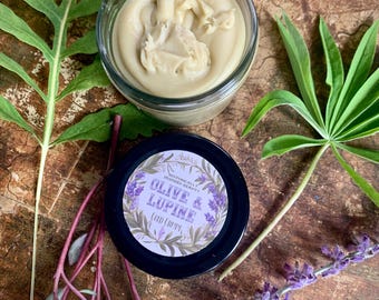 Olive & Lupine Cold Cream - Historically Inspired Beauty - 18th Century - Farm Grown - Moisturizer