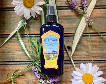 Heliotrope Toilette Water 1889 Victorian Perfume, Vegan Natural Fragrance, Victorian Makeup Floral Vintage Perfume, 18th Century Fragrance