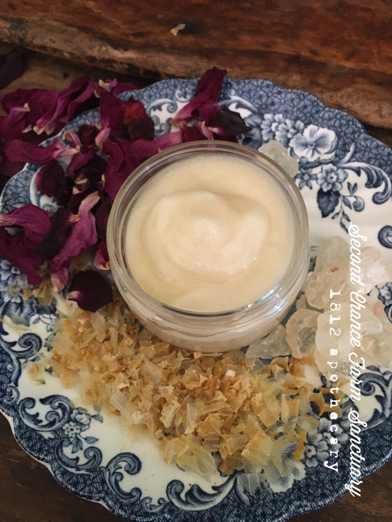 Rose Glycerine Jelly 1896 Hydrating Cold Cream Facial Cleanser Etsy