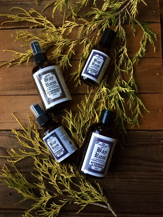 Bay Rum Cologne, 1887 Recipe, Men's Aftershave, Victorian Cologne, Mens  Grooming, Gift for Him, Grooms Gift, 18th Century