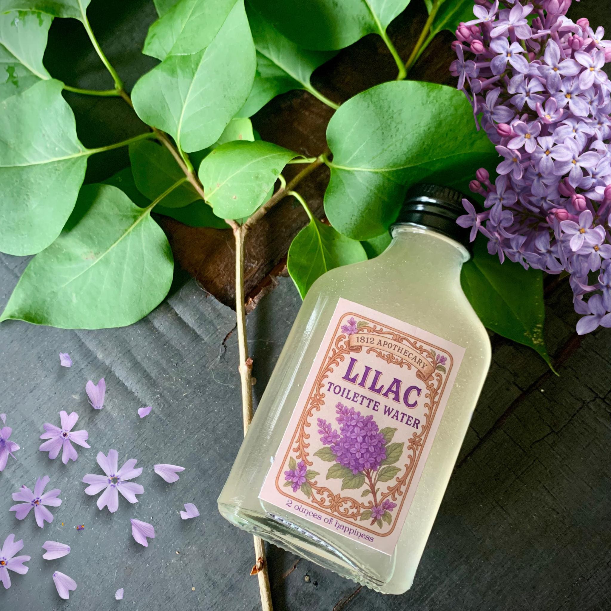 Lilac Toilette Water, Vegan Scent, Historical Perfume, Victorian Makeup, 18th Century, Linen Spray, Toilet Water, Lilac Perfume