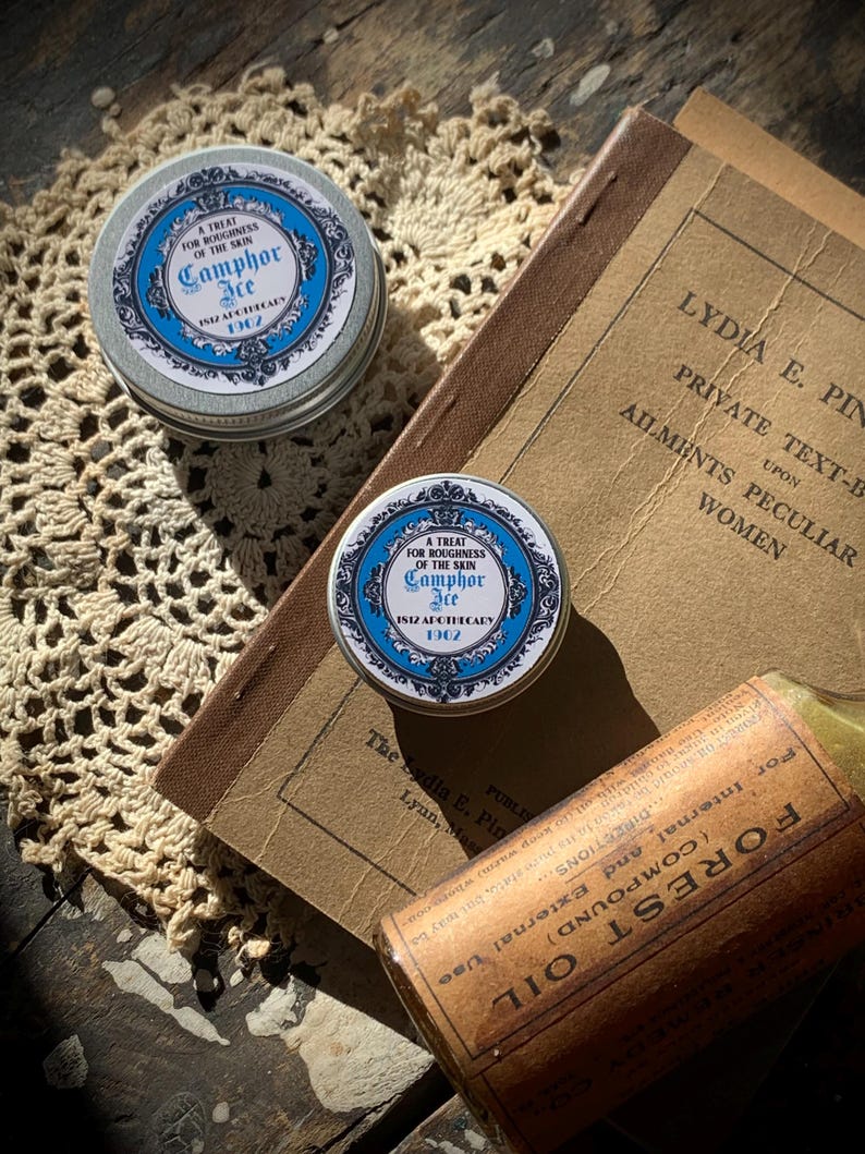 Camphor Ice 1902 Recipe, Menthol Salve, Natural, Historical Recipe ...