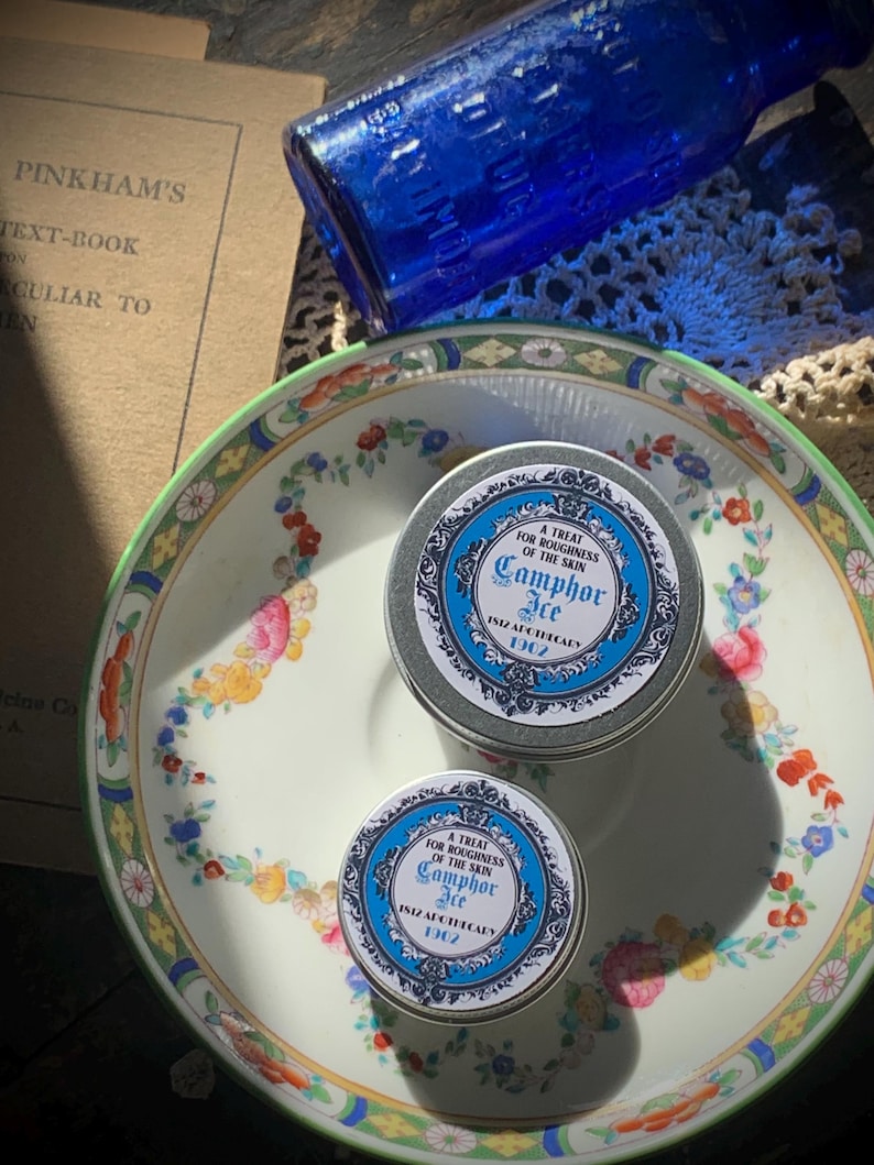 Camphor Ice 1902 Recipe, Menthol Salve, Natural, Historical Recipe ...