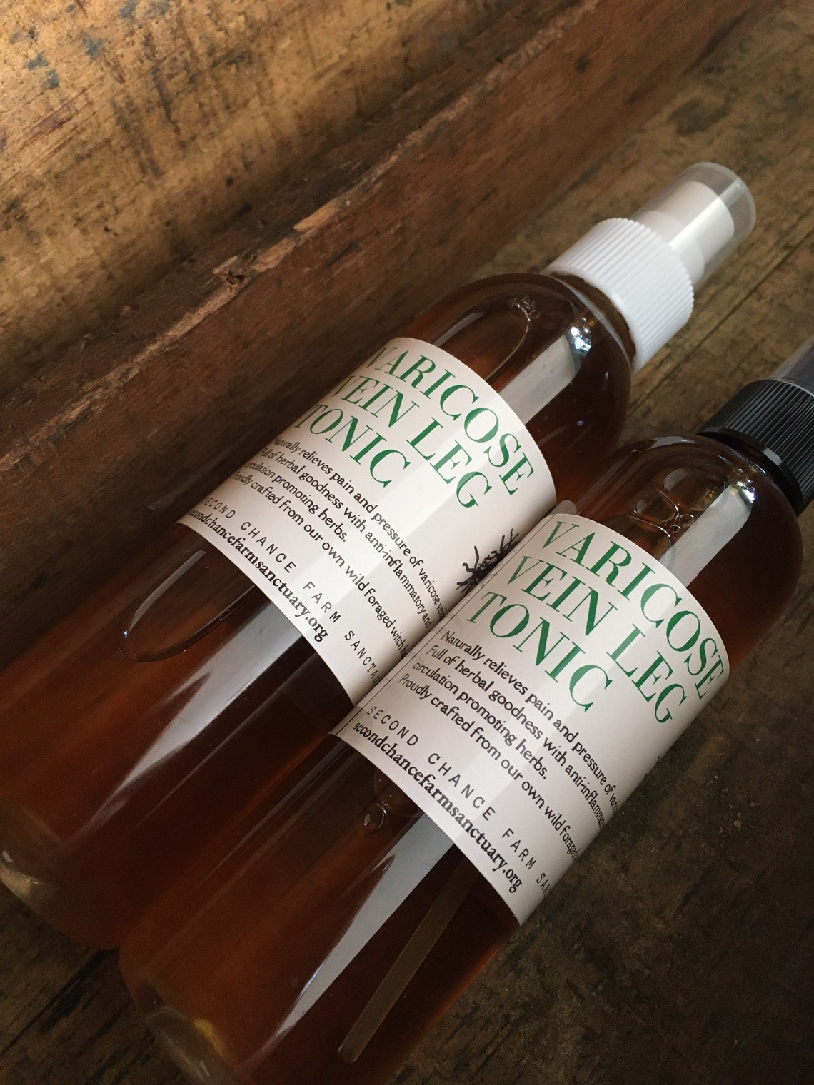 Varicose Vein Leg Tonic Made With Solar Infused Horse Etsy
