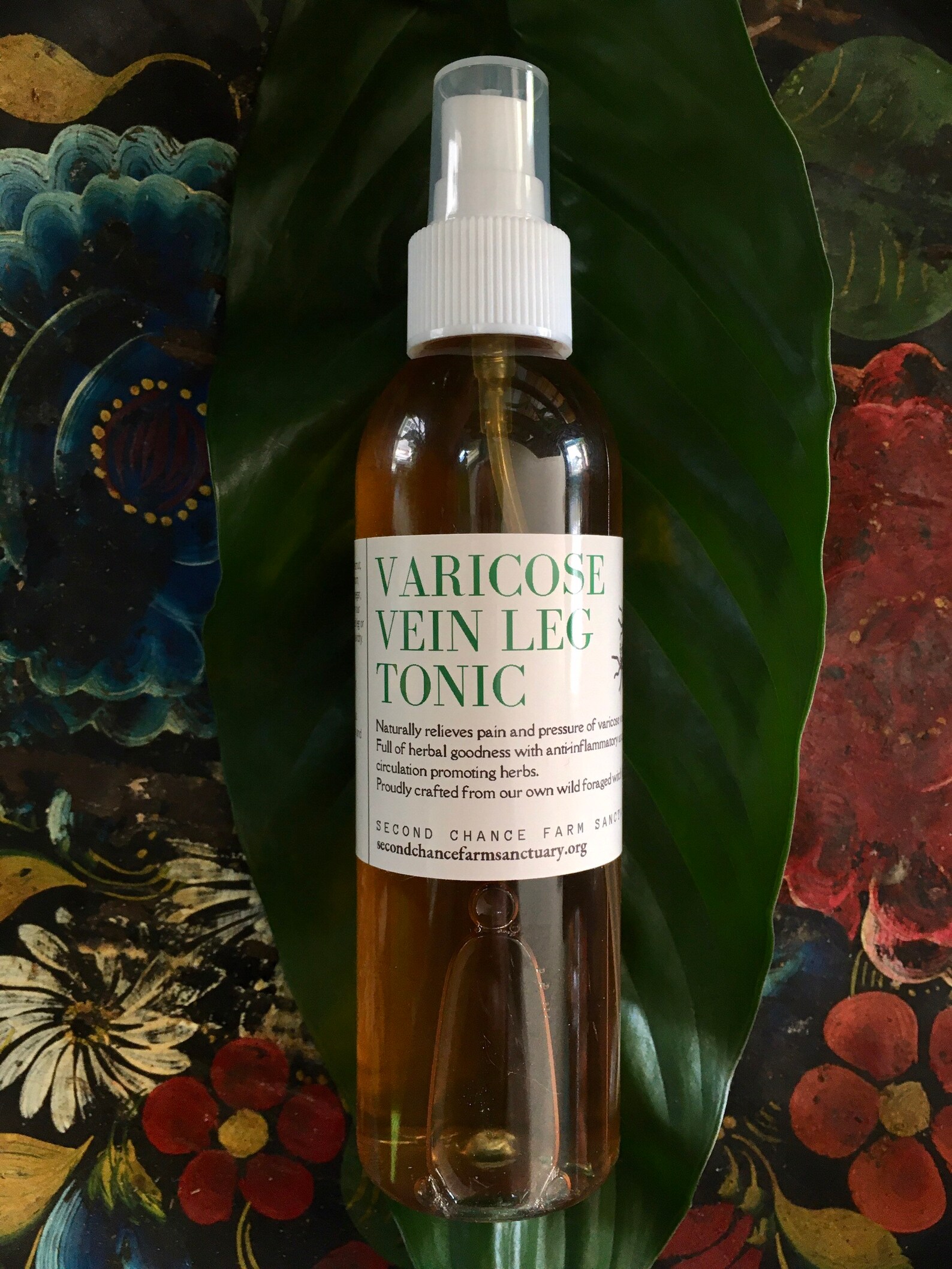 Varicose Vein Leg Tonic Made With Solar Infused Horse Etsy