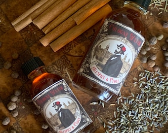 Kölnvatten, 1872 kryddpeppar och kryddnejlika aftershave, viktoriansk doft, kryddig och träig, herrparfym, näsduksparfym, historisk
