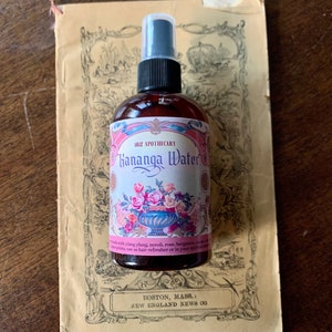 Kananga Water 18th Century Historical Perfume, Spiritual Spray, Victorian Perfume, Natural Fragrance, Vegan Friendly, Pagan Altar Spray