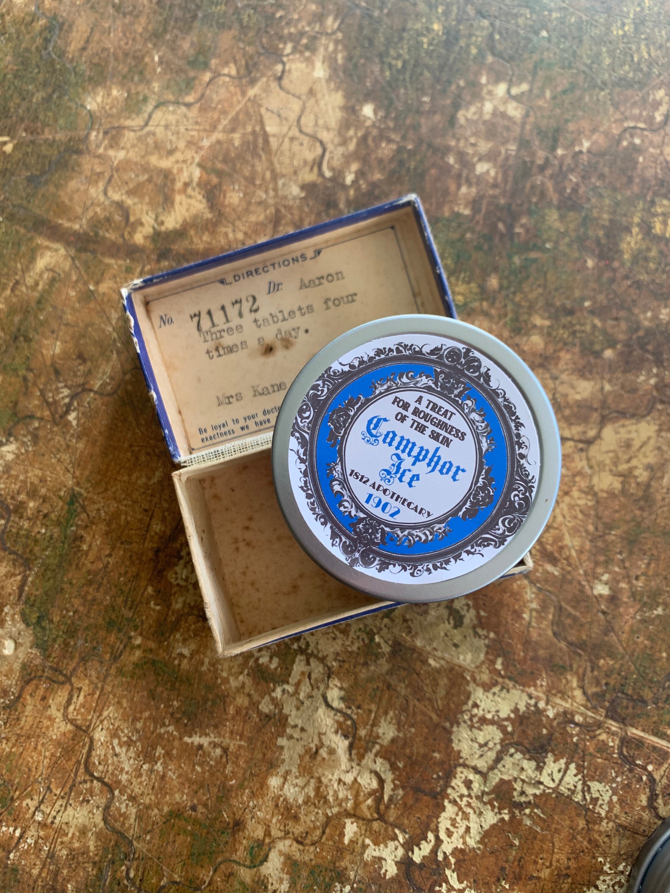 Camphor Ice 1902 Recipe, Menthol Salve, Natural, Historical Recipe ...