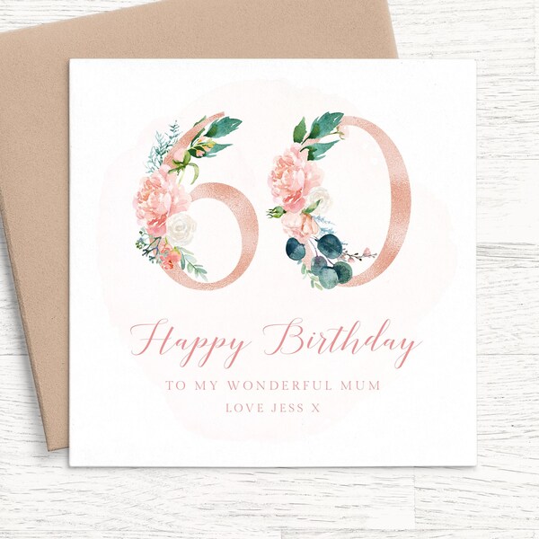 60th Birthday Card Mum Etsy UK 60th-birthday-card-mum-etsy-uk