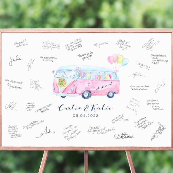 Guest Book Poster Etsy