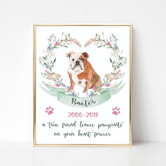 english bulldog memorial