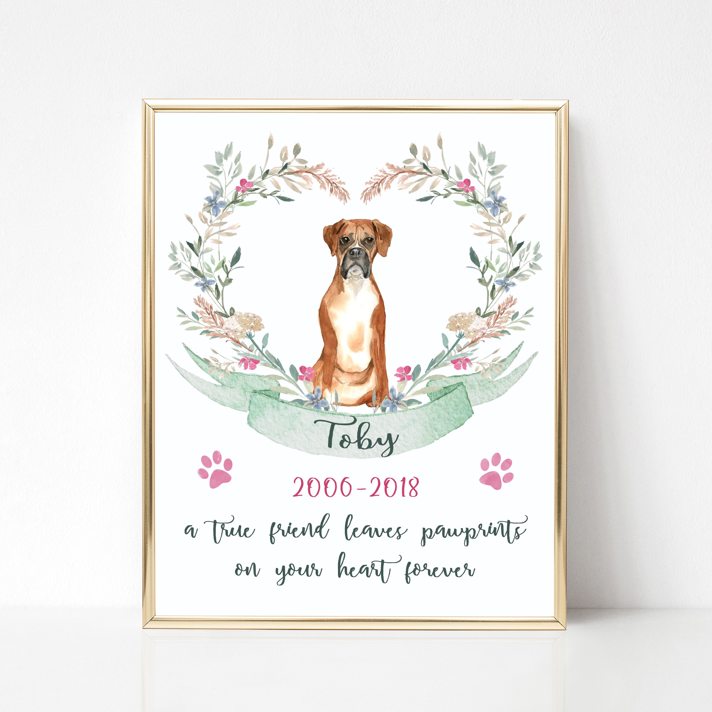 etsy dog remembrance