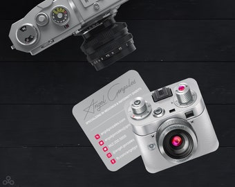 Camera Business Cards / Photography Camera Business Card 500 Printed Business Cards Etsy : Name, title, company, and additional contact info;