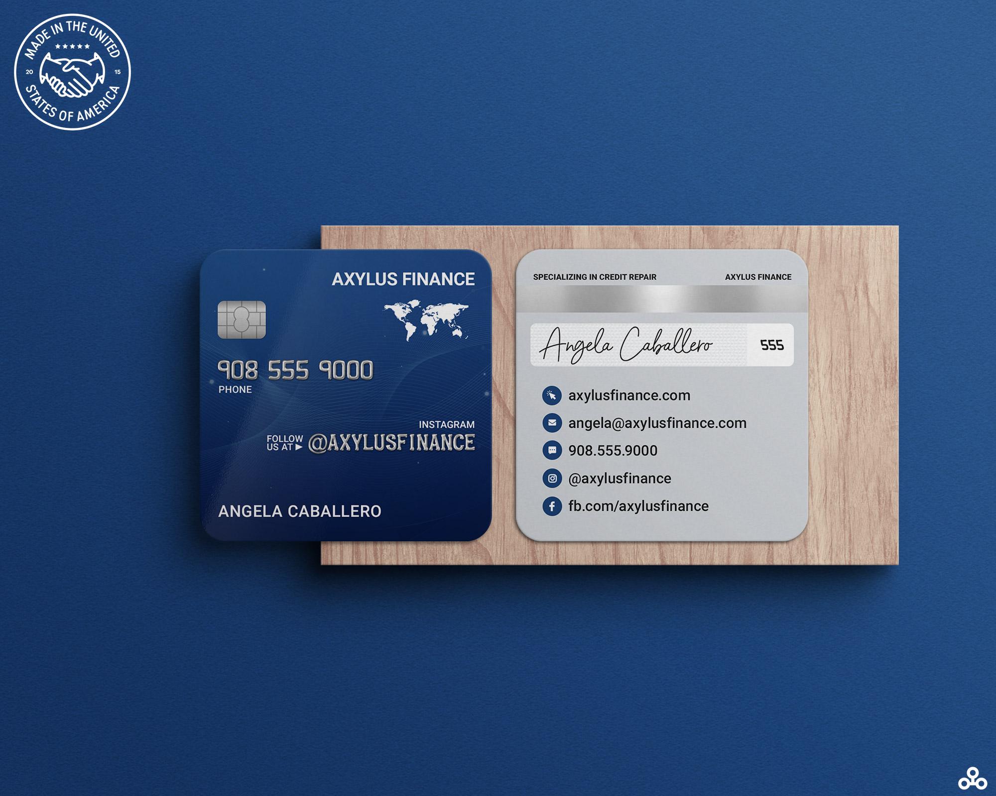 Credit Card Business Cards • Credit Repair Business, Financial Planner  Die-cut Cards • Design and Printing • FREE Shipping - Etsy