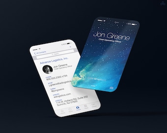 Phone Design Business Cards • Social Media Cards, Template Design, Full Color Printed Cards, Business Promotion, Business Marketing Cards