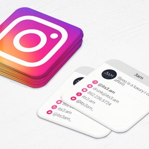 mini instgram cards 2016 business cards social media design and printing 250 500 1000 2500 free shipping - Mini Business Cards mini instgram cards 2016 business cards social media design and printing 250 500 1000 2500 free shipping - Mini Business Cards
