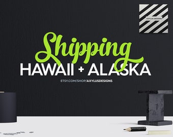 Shipping to Alaska, Hawaii, US Virgin Islands or Puerto Rico