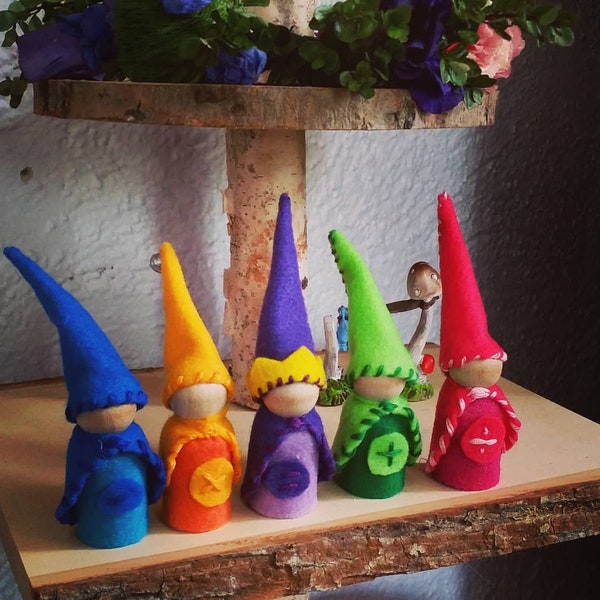 King Equal and His Court- Homeschool Math Gnomes-Waldorf inspired- Made to Order