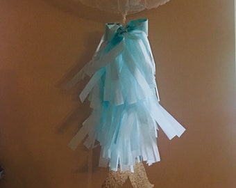 custom balloons, custom mermaid tassel, balloon tassels, tassels, birthday decor, party decor