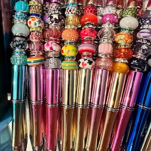 beaded pens