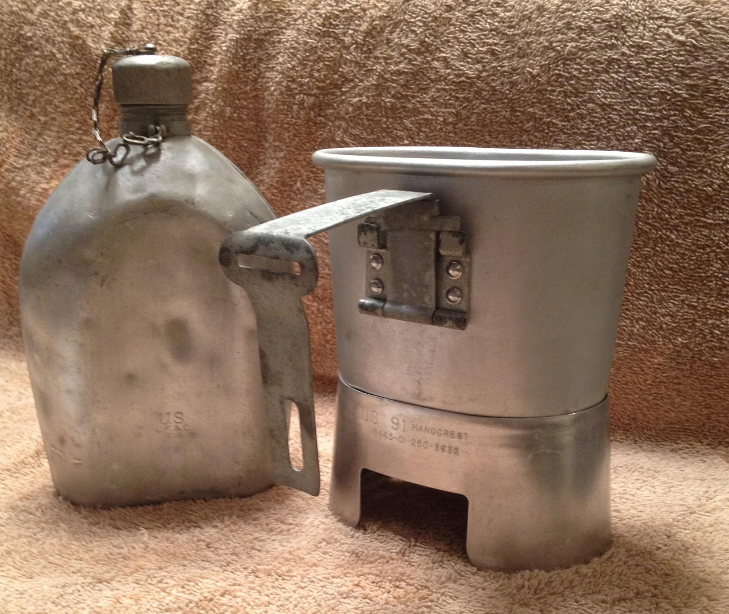 US Military Canteen Cup Heater Stand Etsy