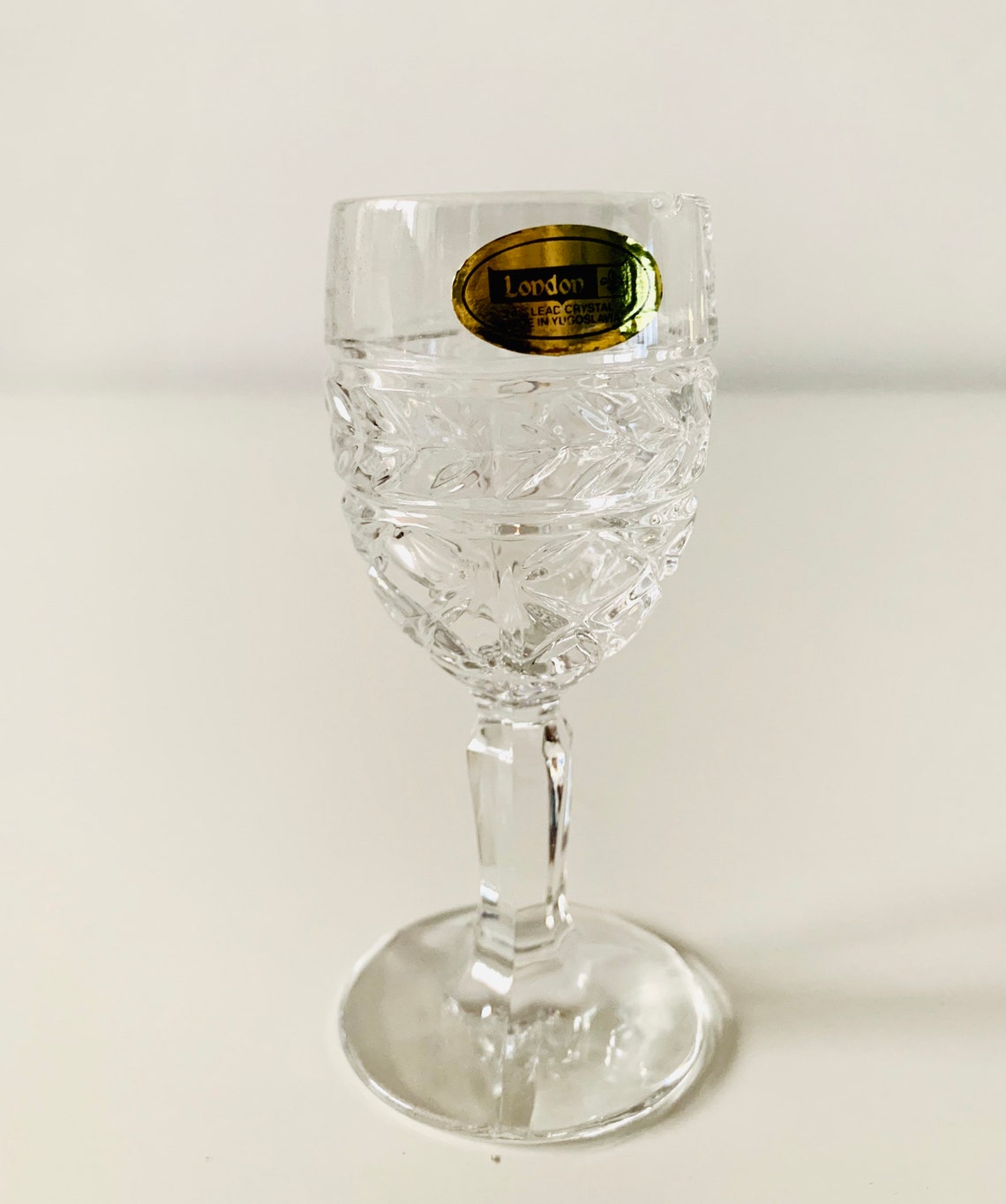 Genuine European Lead Crystal 24 London Collection Liqueur Etsy