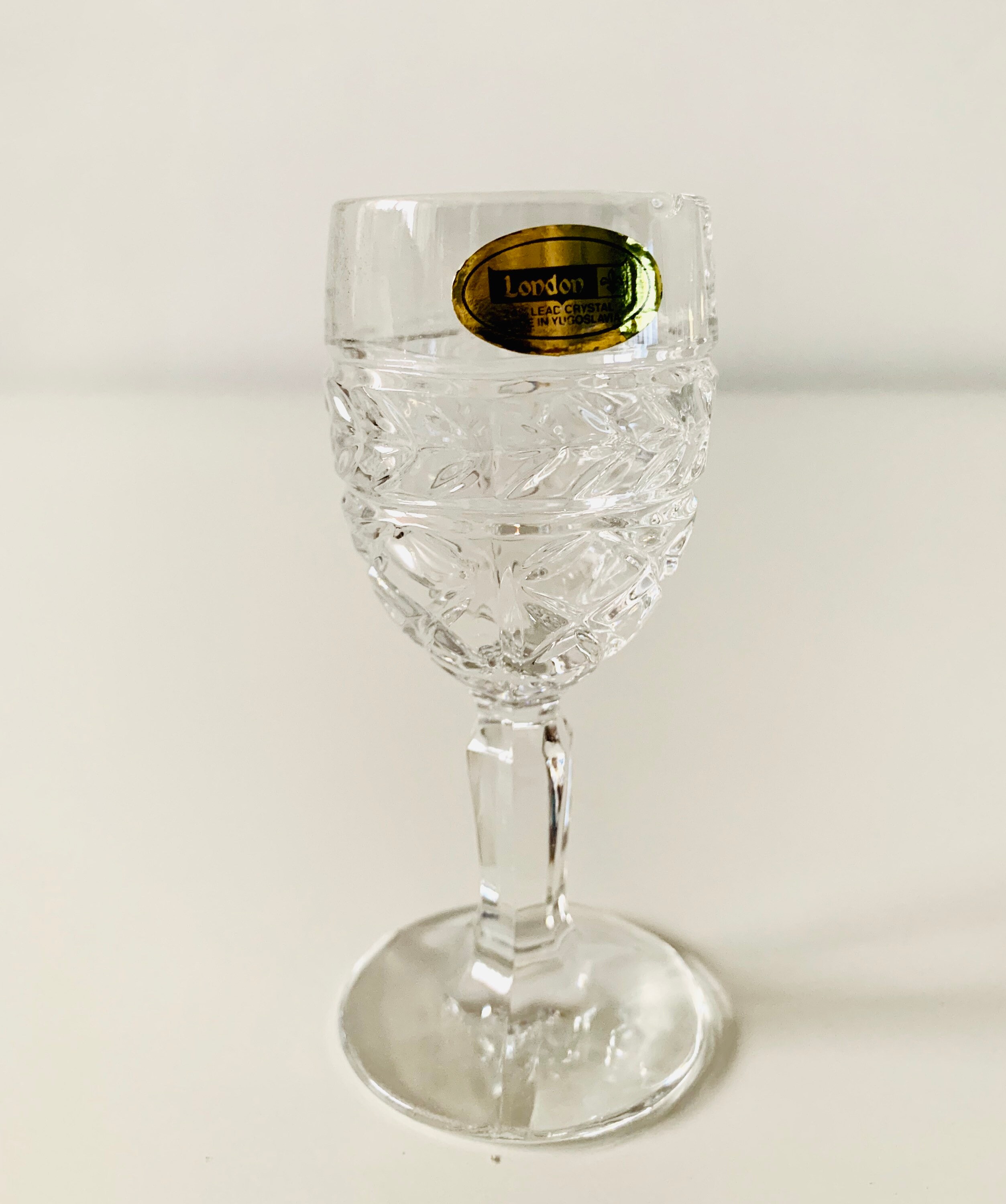 Genuine European Lead Crystal 24 London Collection Liqueur Etsy