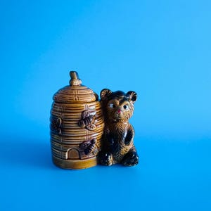 Vintage Honey Pot Bear with Lid