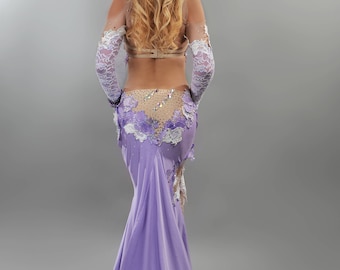 Belly dance costume LAVANDA