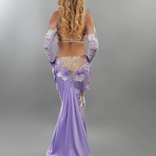 Belly dance costume LAVANDA