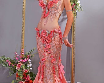 Professional costume for belly dance Bridal Style