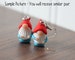 Tiny Gnome Earrings - Cute polymer clay jewelry 