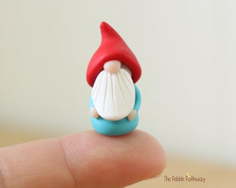 Itty bitty gnome - a good luck gnome in a teeny tiny size.